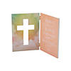 Cross with Bible Verse Folding Tabletop Decoration Image 1