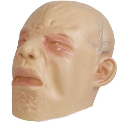 Crying Baby Costume Mask - Angry Crybaby Funny Lifelike Rubber Face Mask Accessories for Costumes for Adults and Children Image 3