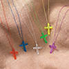Crystal Cross Necklaces - 48 Pc. Image 3