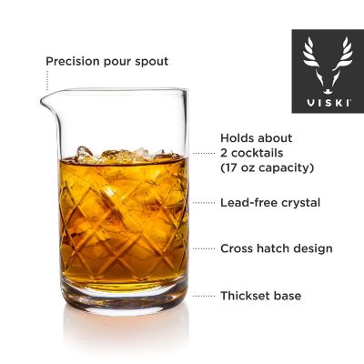 Crystal Mixing Glass Image 3