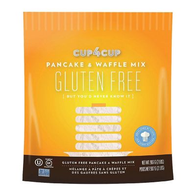 Cup 4 Cup - Gluten Free Baking Mix - Pancake & Waffle - Case of 6 - 2 lb. Image 1