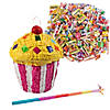 Cupcake Pi&amp;#241;ata Kit - 208 Pc. Image 1