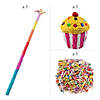 Cupcake Pi&amp;#241;ata Kit - 208 Pc. Image 1