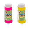 Cupcake-Scented Bubble Bottles - 12 Pc. Image 1
