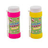 Cupcake-Scented Bubble Bottles - 12 Pc. Image 1
