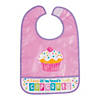 Cupcake Sprinkles Baby Bib Image 1