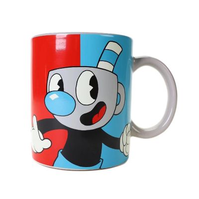 Cuphead and Mugman 16oz Ceramic Mug Image 1