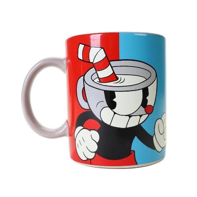 Cuphead and Mugman 16oz Ceramic Mug Image 1