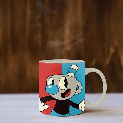 Cuphead and Mugman 16oz Ceramic Mug Image 2