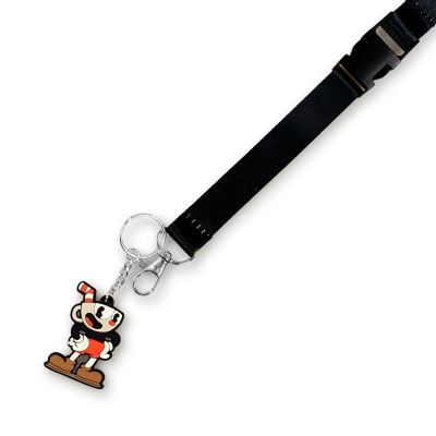 Cuphead Collectibles  Cuphead Don't Deal with the Devil Exclusive Lanyard Image 2