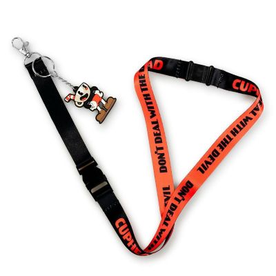 Cuphead Collectibles  Cuphead Don't Deal with the Devil Exclusive Lanyard Image 3