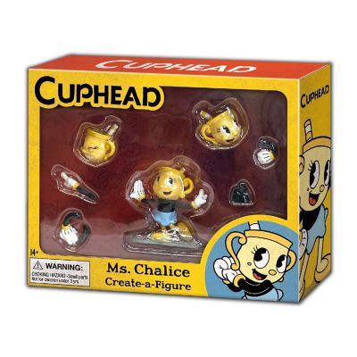 Cuphead Create-A-Figure 3-Inch Mini Figure  Ms. Chalice Image 1
