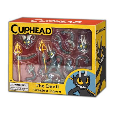 Cuphead Create-A-Figure 4-Inch Mini Figure  The Devil Image 1