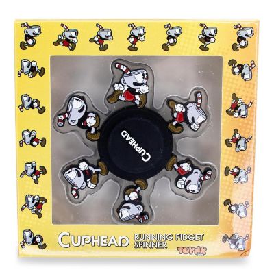 Cuphead Running 3-Inch Fidget Toy Spinner Image 1