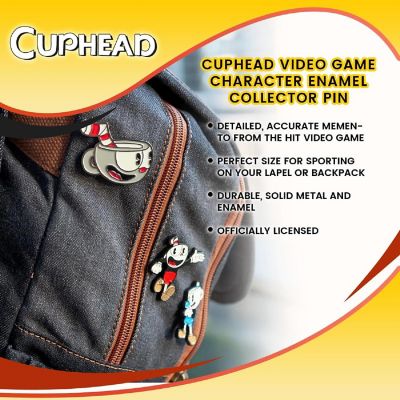 Cuphead Video Game Character Enamel Collector Pin Image 3