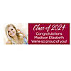 Custom Photo Graduation Class of 2024 Banner Image 1