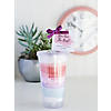 Customizable Clear Acrylic Insertable Reusable Plastic Tumbler - 16 Oz. Image 1