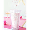 Customizable Clear Acrylic Insertable Reusable Plastic Tumbler - 16 Oz. Image 2