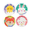 Cute Easter Animal Friends Paper Dinner Plates - 8 Ct. Image 1