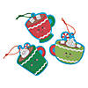 Cute Hot Cocoa Ornament Craft Kit - Makes 12 Image 1