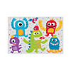 Cute Monster Backdrop - 3 Pc. Image 1