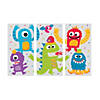 Cute Monster Backdrop - 3 Pc. Image 1