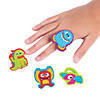 Cute Monster Rings - 12 Pc. Image 1
