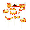 Cute Pumpkin Photo Stick Props - 12 Pc. Image 1