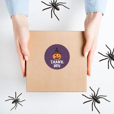 Cute Pumpkin Witch Hat TY 2in 40pk Image 1