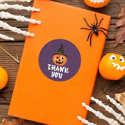 Cute Pumpkin Witch Hat TY 2in 40pk Image 2