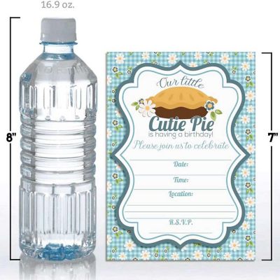 Cutie Pie Invitations 40pc. by AmandaCreation Image 3