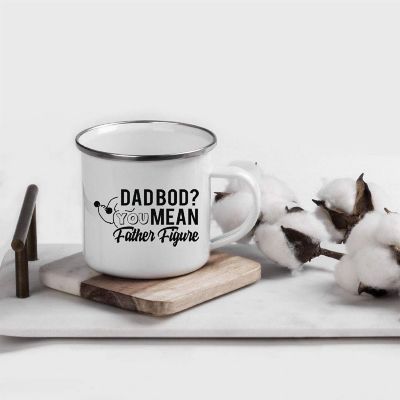 Dad Bod Father Figure 11oz Campfire Mug Image 1