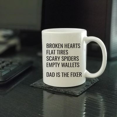 Dad Is the Fixer Ceramic Mug Image 1