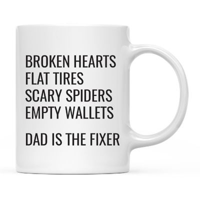 Dad Is the Fixer Ceramic Mug Image 2