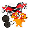 Dad to the Bone Father&#8217;s Day Motorcycle Foam Craft Kit - Makes 12 Image 1