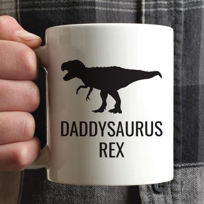 Daddysaurus Rex Ceramic Mug Image 1