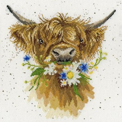 Daisy Coo XHD42 Bothy Threads Counted Cross Stitch Kit Image 1