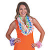 Daisy Flower Polyester Leis - 12 Pc. Image 1