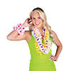 Daisy Flower Polyester Leis - 12 Pc. Image 4