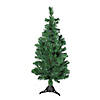 DAK 4' Pre-Lit Artificial Spiral Pine Christmas Tree - Multi Color Lights Image 1