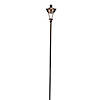 DAK 61" Brushed Copper Half Moon Oil Lamp Outdoor Patio Torch Image 2