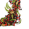 DAK Red Berry and Pine Cone Artificial Christmas Wreath - 24-Inch  Unlit Image 2
