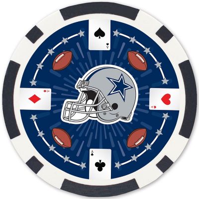 Dallas Cowboys 100 Piece Poker Chips Image 3