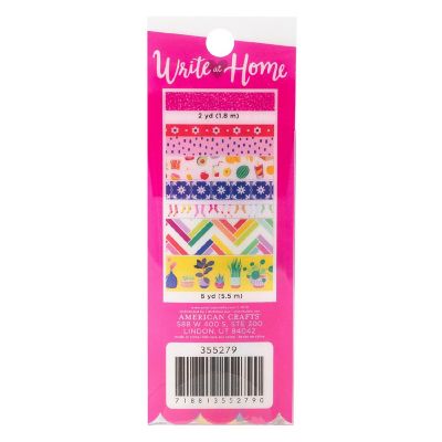 Damask Love Write At Home Washi Tape 8/Pkg Image 2