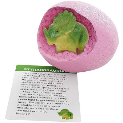 Dan&Darci - Six Dino Egg Bath Bombs for Kids - Kids Bath Bomb with Surprise Dinosaur Inside Image 2