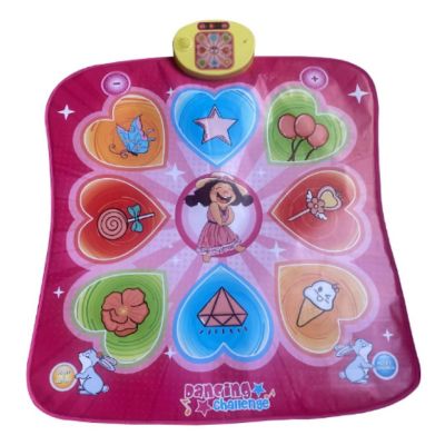 Dance Mat for Kids - Electronic Dance Pad with LED Lights, Adjustable Volume, 5 Challenge Levels - Play22Usa Image 1