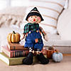 Dangle-Leg Fall Scarecrow Tabletop Decoration Image 1