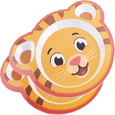Daniel Tiger Mealtime Feeding Plates Image 1