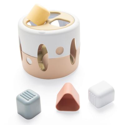 Dantoy: Tiny Bio Eco-Friendly Shape Sorter Toy (7 Pieces), Ages 10 Mos+ Image 1