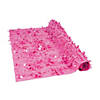 Dark Pink Floral Sheeting Backdrop Image 1